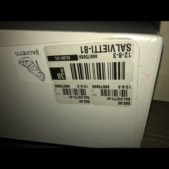 Aldo Silver Heels - Picture 2 of 2